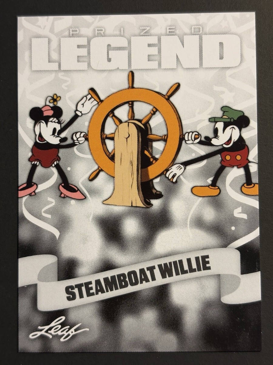 MICKEY MOUSE STEAMBOAT WILLIE WALT DISNEY 2024 LEAF LEGENDS #20