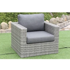 Sunhaven Kensington Outdoor Faux Wicker Club Chair