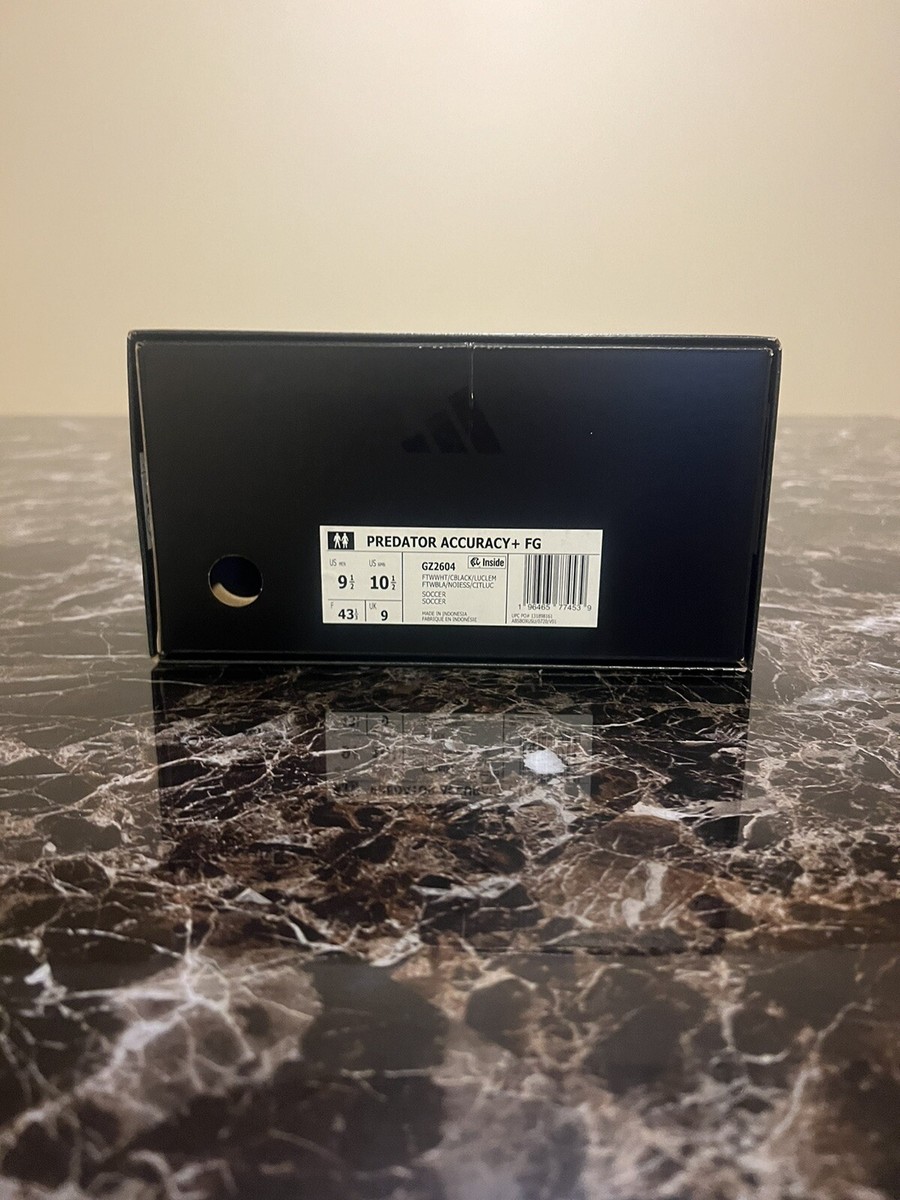 Adidas Predator Accuracy.1 FG GW4569 White & Green Football Soccer