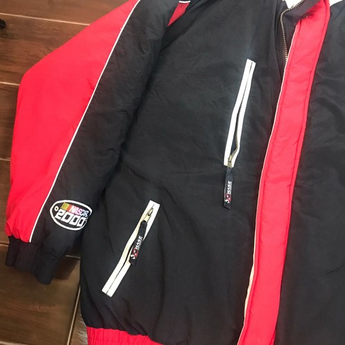 Vintage Chase Authentics Dale Earnhardt Puffer Jacket Mens Small NASCAR Racing - 第 8/13 張圖片