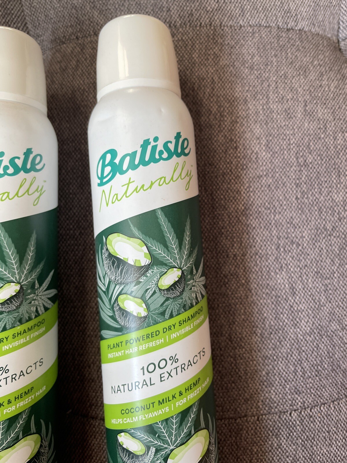 Batiste Naturally DRY SHAMPOO Coconut Milk & Hemp Natural Frizzy Hair 4