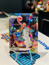 2024 Panini Prizm WNBA #49 Jewell Loyd SILVER CRACKED ICE PRIZM - Storm