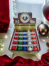 Holiday Bright Lights C9 Multi-Color 25 Count Replacement Christmas Light Bulbs