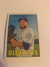 2016 Topps Heritage High Number #576 Drew Storen Toronto Blue Jays