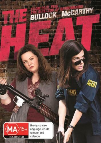 The Heat (DVD, 2013) Sandra Bullock Melissa McCarthy Region 4 Action Comedy - Afbeelding 1 van 1