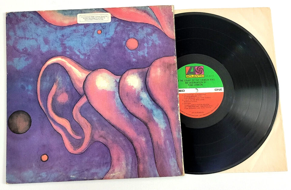 KING CRIMSON - IN THE COURT OF THE CRIMSON KING - ROCK LP Foto 2 de 2