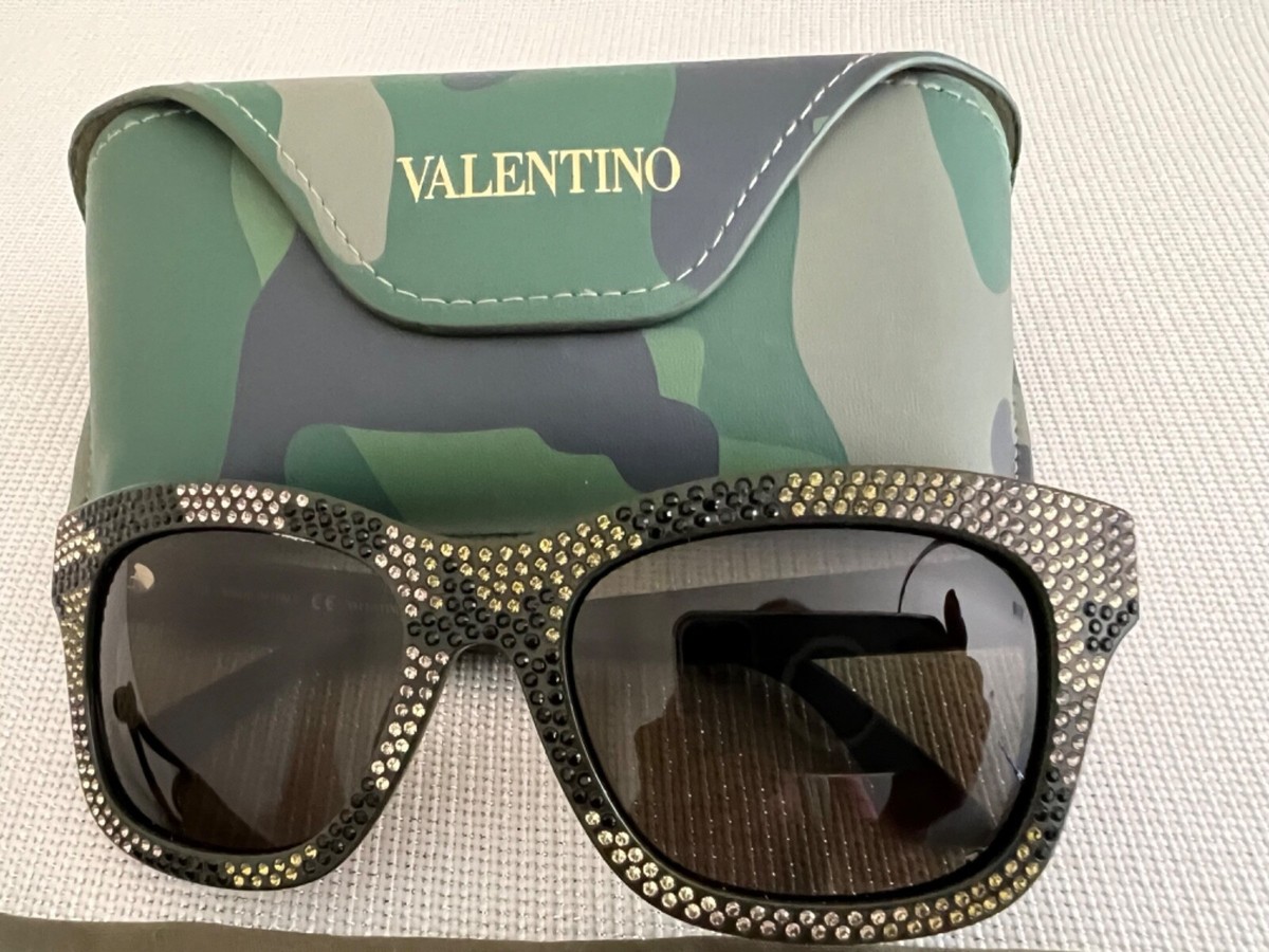 VALENTINO V690SR 278 Crystal Camouflage Green Safari  display picture 2