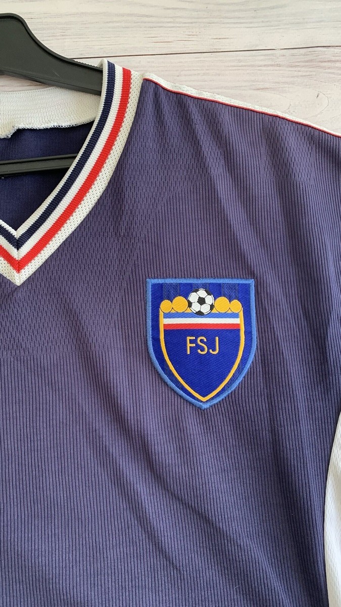 adidas ユーゴスラビア代表 1998 - 1999 game shirt VINTAGE YUGOSLAVIA NATIONAL TEAM 1998 2000 AWAY FOOTBALL