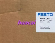 1PC Festo MS4-LR-1/8-D6-AS No. 529423 pressure reducing valve