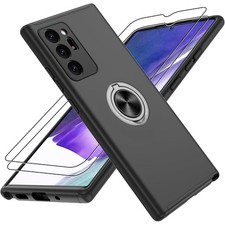 Samsung Galaxy Note 20 Ultra Case Magnetic Ring Protection Cover Armor Rugged