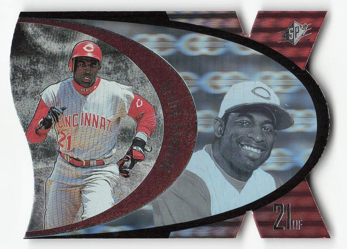 1997 SPx #SPX20 Deion Sanders BASEBALL Cincinnati Reds