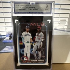 Topps 2024 3-Card Lot Elly De La Cruz Julio Rodriguez US238 ASGC-44 TOG-5