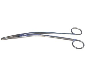 V. Mueller GL1920 Schubert Uterine Biopsy Punch Forceps Curved 8 3/8"