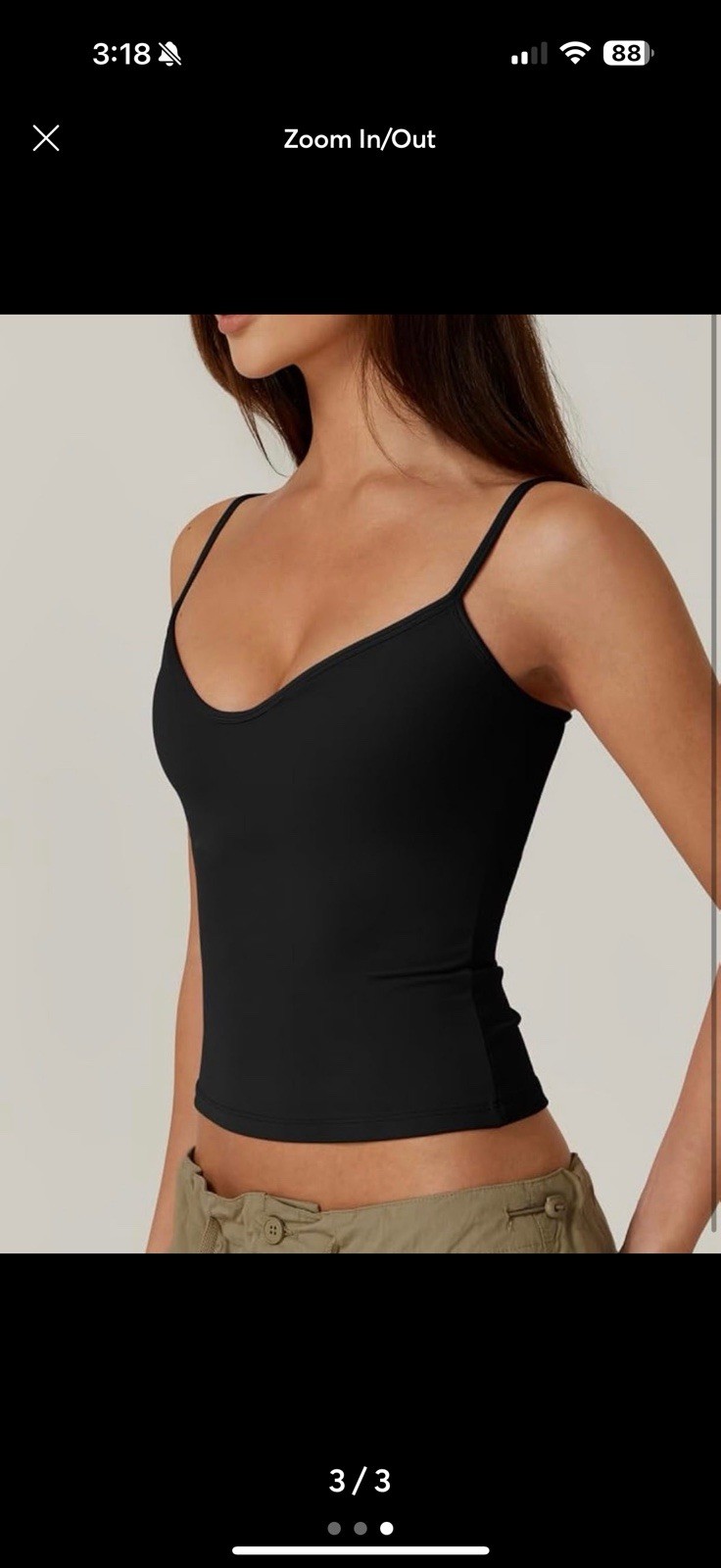 Women Spaghetti Strap Sweetheart Neck Sleeveless Top Slim Fit Going Out Camisole