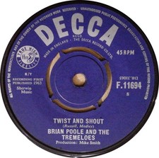 Brian Poole And The Tremeloes - Twist And Shout, 7