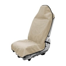 Waterproof Car Seat Cover Beige Non Slip Premium Towel Carseat Protector Front Waterproof Car Seat Cover Beige Non Slip Premium Towel Carseat Protector Front