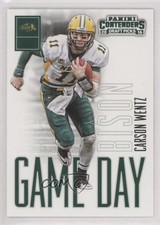2016 Panini Contenders Draft Picks Game Day Tickets Carson Wentz #27 0ru6