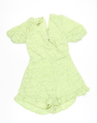 Grüner Playsuit Damen UK-Größe 12 Miss Selfridge