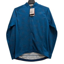 Nike Fit Dry Women's Light Tech Pullover Sweatshirt Jersey Size Medium Teal Blue
