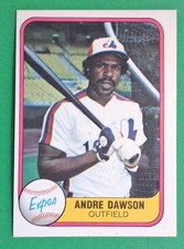 1981 Fleer #145 Andre Dawson Montreal Expos HOF