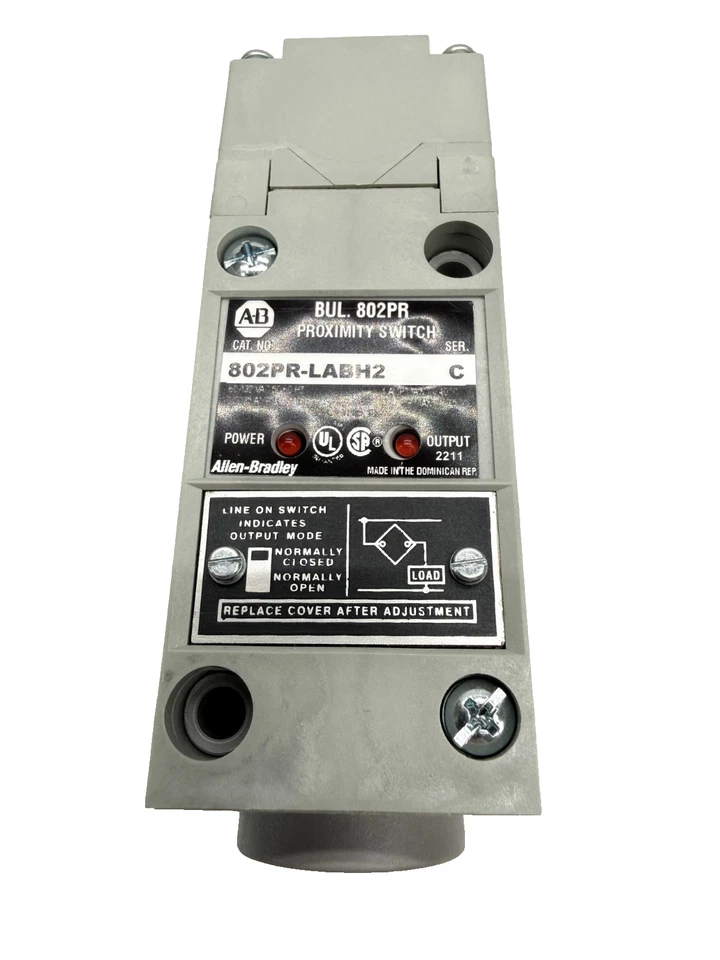 Allen Bradley 802PR-LABH2 /C Self Contained Proximity Switch, 1/2-14NPT, 60-130V - Image 3 of 4
