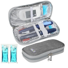 Insulin K&uuml;hltasche 2 K&uuml;hlakku Medikamententasche Reisen