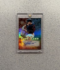 2025 Panini Crusade #PTS-GS Grady Sizemore Past Time Platinum 1/1 Auto ALL STAR