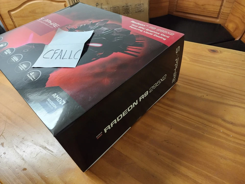 amd r9 295x2 BOX ONLY, Inserts And Original Shipping Box - Image 3 of 4