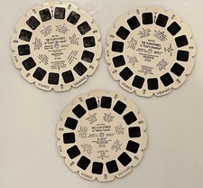 Set of three vintage View-Master reels The Flintstones 1962
