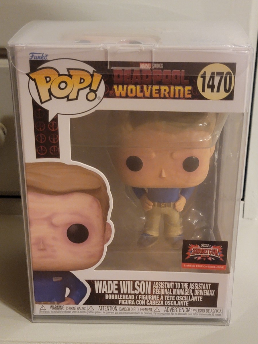 Wade Wilson Funko Pop 1470 Deadpool Wolverine Target Con 2025