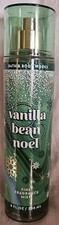 Bath Body Works Vanilla Bean Noel Fine Fragrance Mist 8 oz Spray Bottle