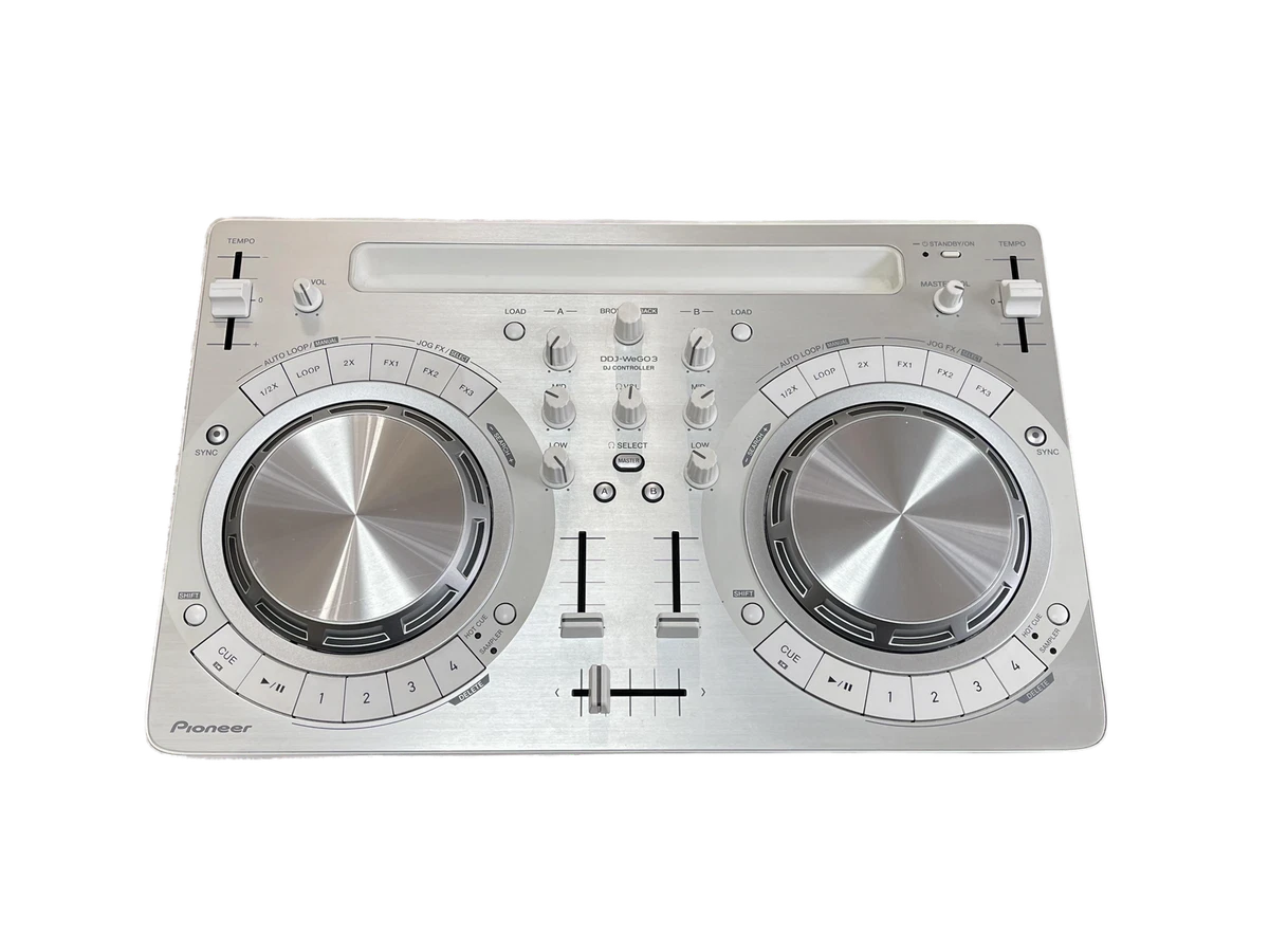 PIONEER　DDJ-WEGO3-W 希少ホワイト DDJ-WeGO3-W - Compact, entry-level DJ software controller