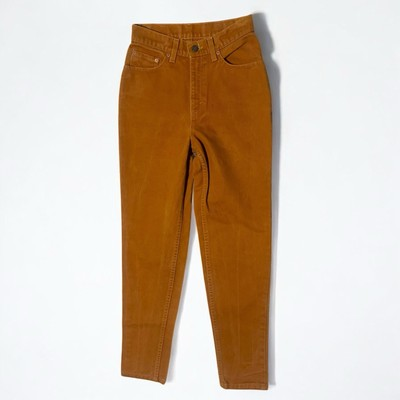 #ad Levi’s 90s VTG 512 Rust High Waist Tapered Mom Jeans Sz 7 25x29 Baggy Y2K USA $26.13