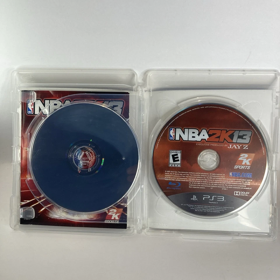 2K Sports Combo Pack MLB 2K13 NBA 2K13 (PlayStation 3 PS3, 2013) Good Condition - Image 4 of 4