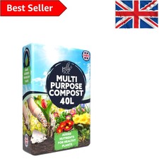 40L Multi-Purpose Compost - Nutrient-Rich Soil for Indoor & Outdoor Plants 0.42 per litre