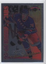 1996-97 Topps NHL Picks Rookie Stars Foil Niklas Sundstrom #RS18 0f8