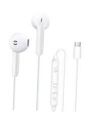 USB C Wired Headphones for iPhone 17e 16 15 Pro Max USBC White USB C Earphone