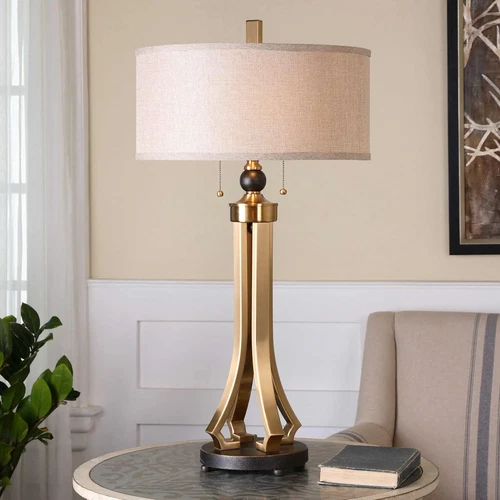 Selvino 2-Light Table Lamp - Stylish 17" Wide & Deep Accent Lighting - Picture 2 of 5