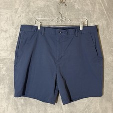 Vineyard Vines On-The-Go Performance Shorts Men  s Sz 40 Navy Blue Golf Preppy