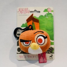 Angry Birds Stella Dahlia Backpack Clip on card 57E