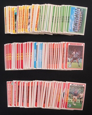 MINT Topps Chewing Gum Football Cards 1979-80 Blue Backs - Clubs Q - W