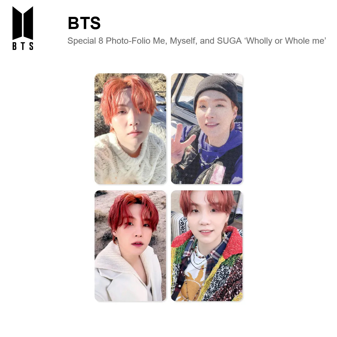 BTS Special 8 Photo-Folio Me, Myself, and SUGA 'Wholly or Whole me