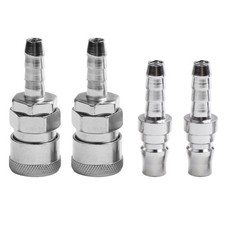 Zinc Plated Air Line Hose Fittings Coupler Connector 8mm Quick Release