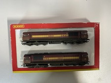 HORNBY CLASS 58 037 & 58 024 2  X WEATHERED DIESEL LOCOMOTIVES BOXED PACKAGE