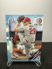 2019 Bowman Draft Tony Locey #BD-70 1st Bowman Sky Blue Parallel /499 #6838