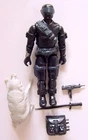 1985 HASBRO GI JOE SNAKE EYES V2 ACTION FIGURE w WEAPONS BACKPACK & TIMBER