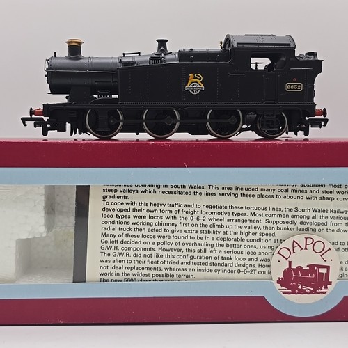 LOCOMOTORA TANQUE PRADERA DAPOL MAINLINE D59 BR NEGRA 0-6-2 CLASE 66 FUNCIONANDO 6652 | Zustand: Used