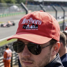 Vintage Vanguard Marlboro Racing Team '92 Red Formula 1 Racing Cap Snapback Hat
