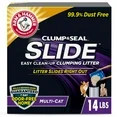 Clump  Seal SLIDE Cat Litter, Multi-Cat Clumping