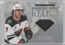 2023-24 Upper Deck Black Diamond Diamond Debut Relics Brock Faber #DD-BF 03uh